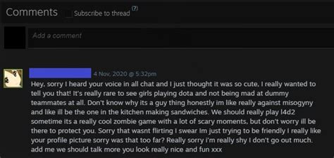 Being obese is kinda pathetic. . Steam profile copypasta